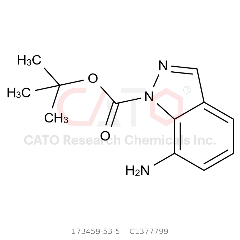 CAS No.:173459-53-5,7-氨基-1H-吲唑-1-甲酸叔丁酯