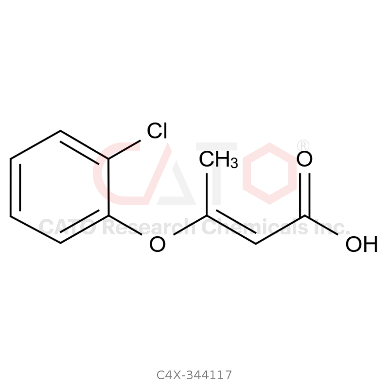 (E)-3-(2-氯苯氧基)丁烯酸