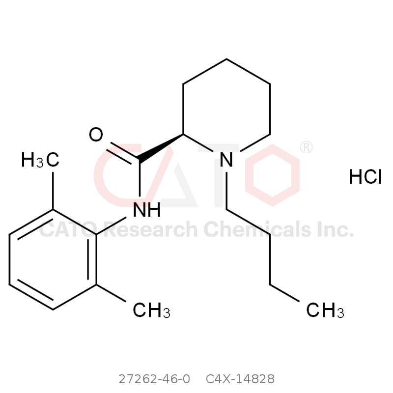 CAS No.:27262-46-0,(R)-Bupivacaine HCl