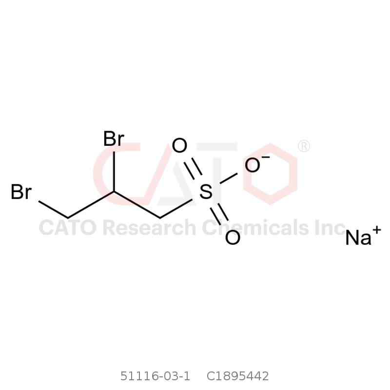 CAS No.:51116-03-1,Sodium 2,3-dibromopropane-1-sulfonate