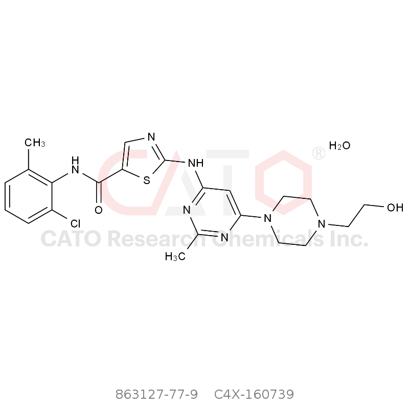 CAS No.:863127-77-9,达沙替尼杂质一水合物