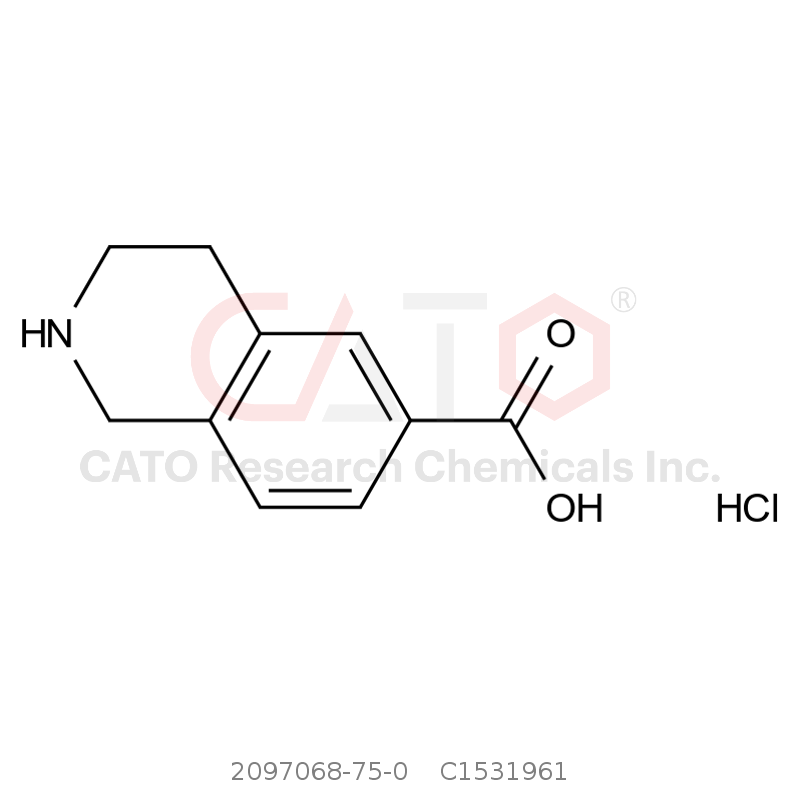 CAS No.:2097068-75-0,1,2,3,4-Tetrahydro-isoquinoline-6-carboxylic acid hydrochloride