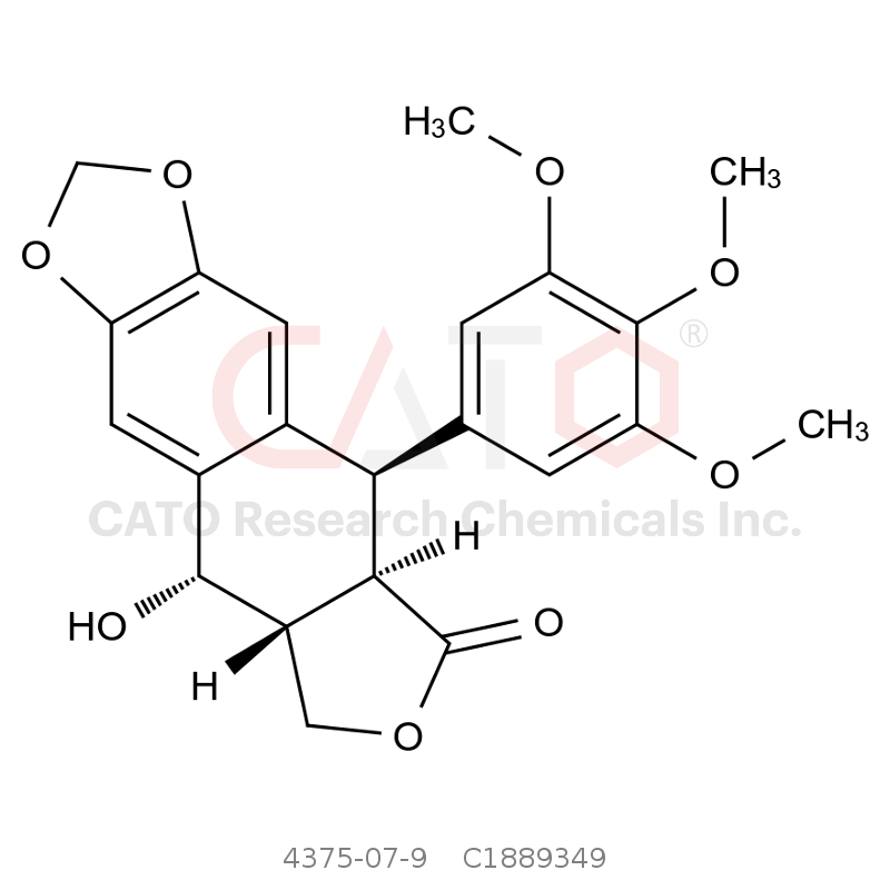 CAS No.:4375-07-9,(-)-Epipodophyllotoxin