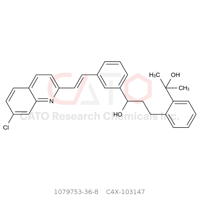 CAS No.:1079753-36-8,孟鲁司特杂质47