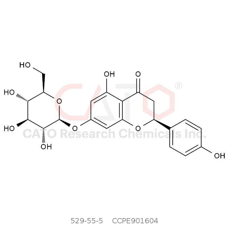 CAS No.:529-55-5,柚皮素-7-O-葡萄糖苷