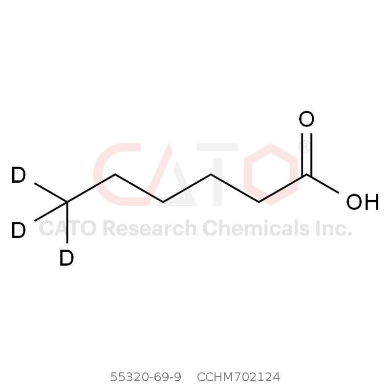 CAS No.:55320-69-9,Hexanoic-6,6,6-d3 Acid