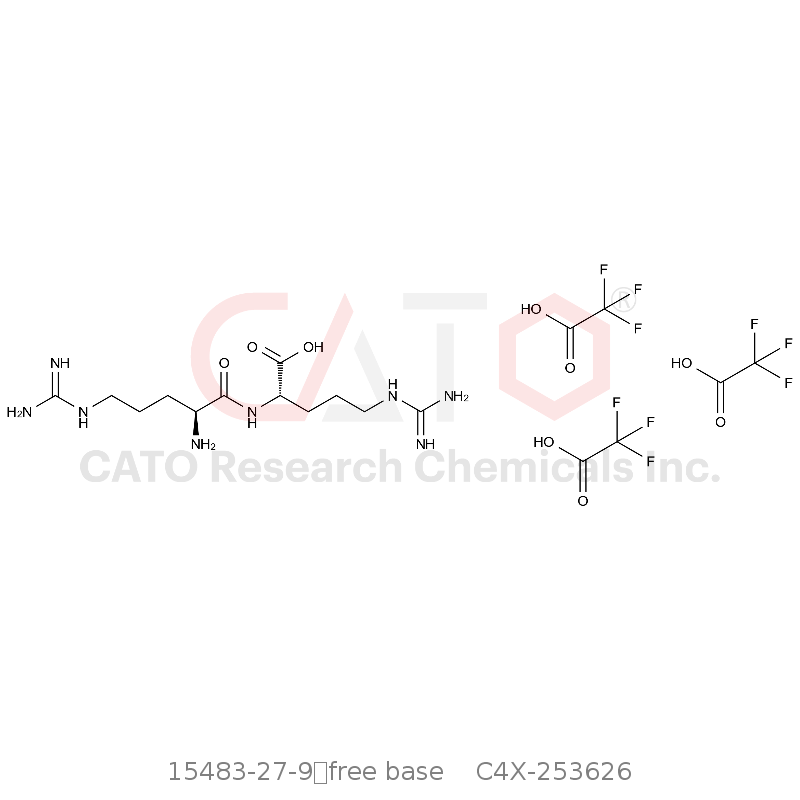 CAS No.:15483-27-9（free base,Arginylarginine 3TFA