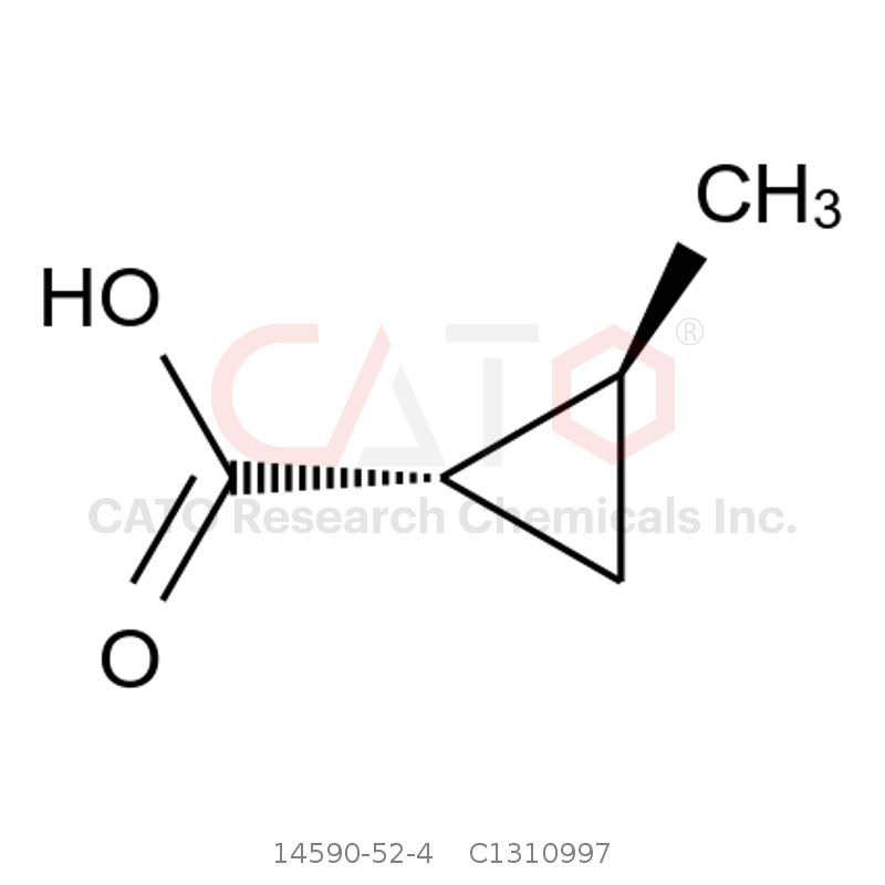CAS No.:14590-52-4,(1S,2S)-2-甲基环丙烷甲酸