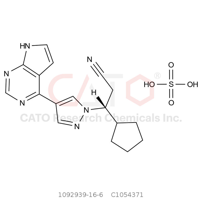 CAS No.:1092939-16-6,Ruxolitinib sulfate