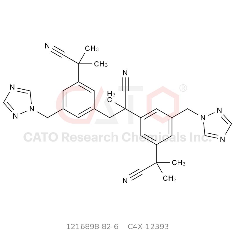 CAS No.:1216898-82-6,阿那罗唑EP杂质B