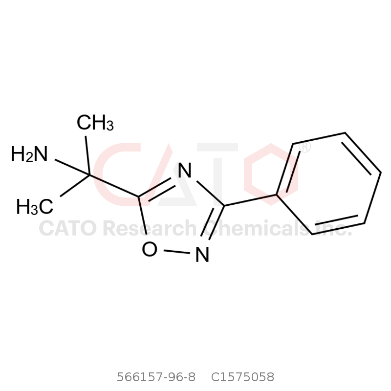 CAS No.:566157-96-8,2-(3-Phenyl-1,2,4-oxadiazol-5-yl)propan-2-amine