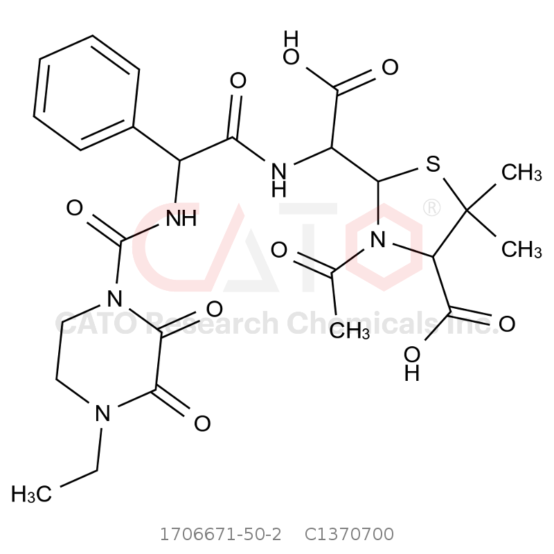 CAS No.:1706671-50-2,Acetylated penicilloic acid of piperacillin