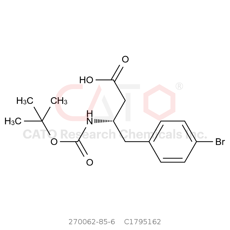 CAS No.:270062-85-6,(S)-4-(4-溴苯基)-3-((叔丁氧基羰基)氨基)丁酸