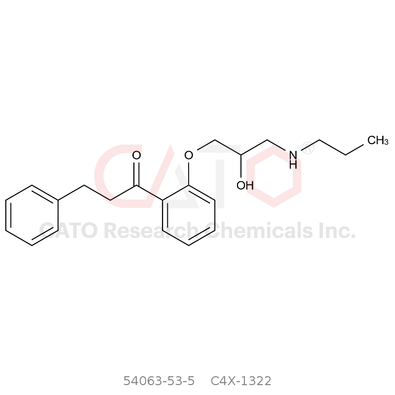 CAS No.:54063-53-5,Propafenone