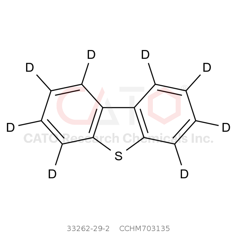 CAS No.:33262-29-2,Dibenzothiophene-d8