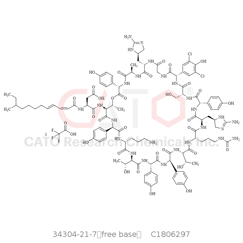 CAS No.:34304-21-7（free base）,Enduracidin B Tritrifluoroacetate