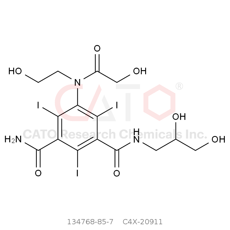 CAS No.:134768-85-7,碘佛醇杂质1