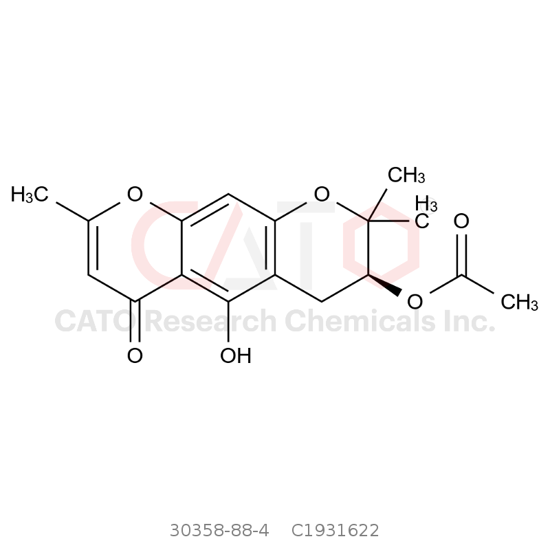CAS No.:30358-88-4,3'-O-乙酰基亥茅酚