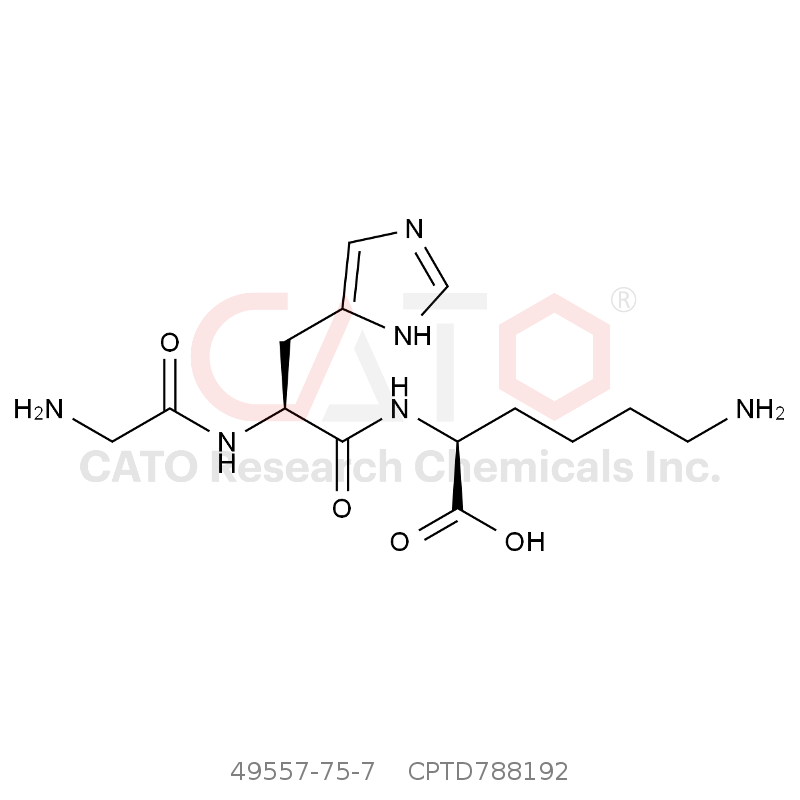 CAS No.:49557-75-7,三胜肽GHK