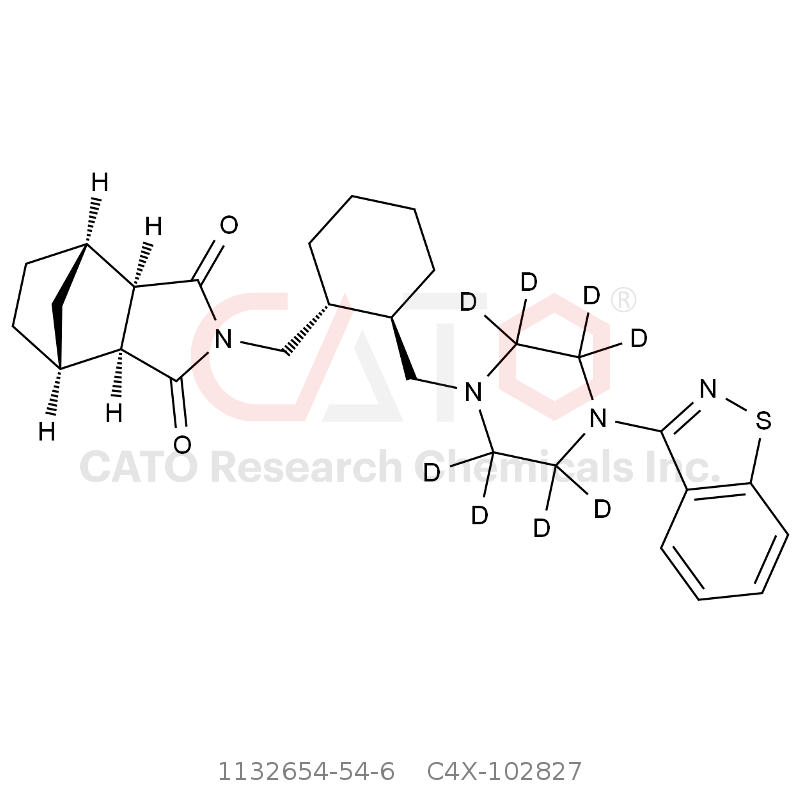 CAS No.:1132654-54-6,Lurasidone-d8