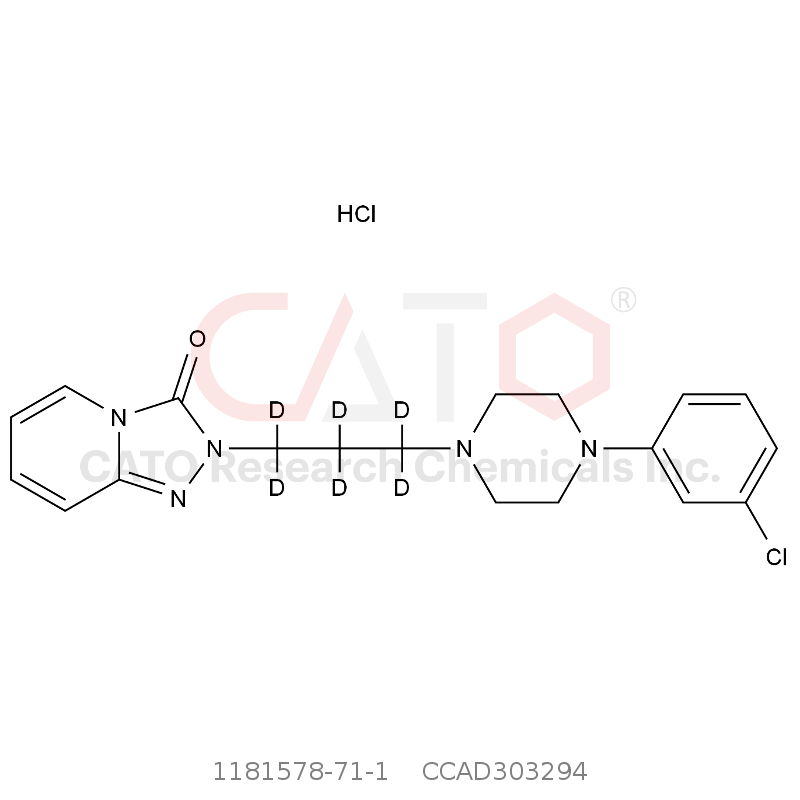 CAS No.:1181578-71-1,盐酸曲唑酮-d6
