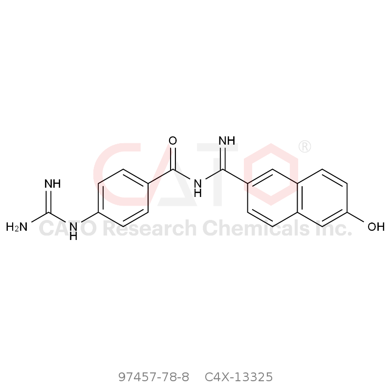 CAS No.:97457-78-8,萘莫司他杂质5