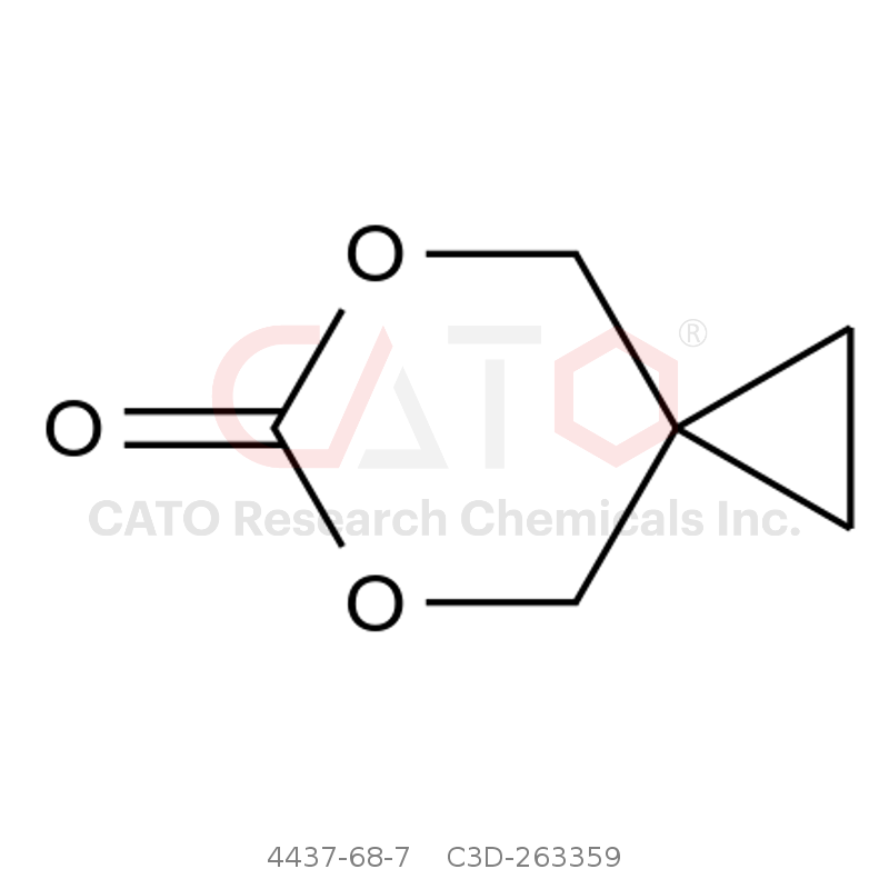 CAS No.:4437-68-7, 5,7-二氧六环[2.5]辛烷-6-酮
