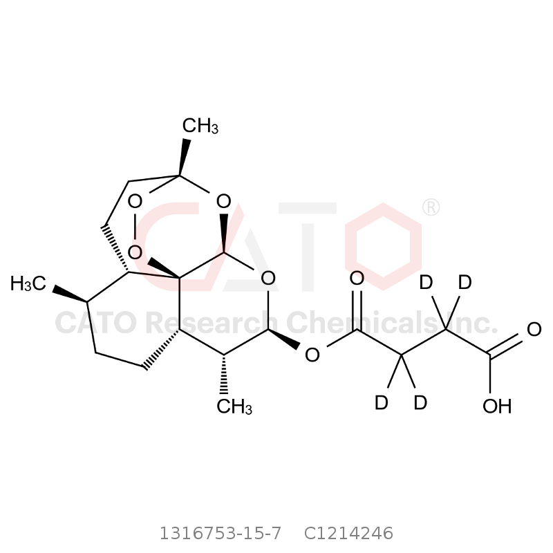 CAS No.:1316753-15-7,青蒿琥酯-D4
