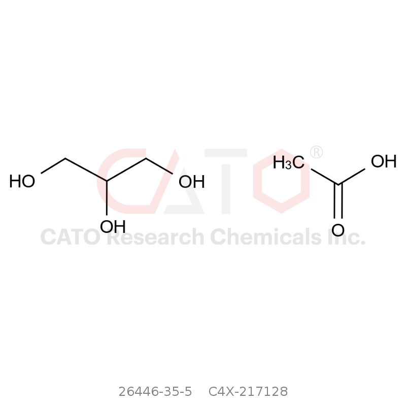 CAS No.:26446-35-5,甘油单乙酸酯(含双酯，三酯及甘油)