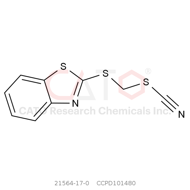 CAS No.:21564-17-0,2-(Thiocyanatomethylthio)benzothiazole