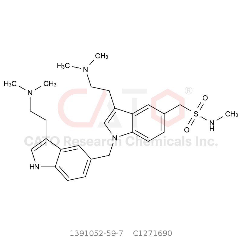 CAS No.:1391052-59-7,Sumatriptan EP Impurity H