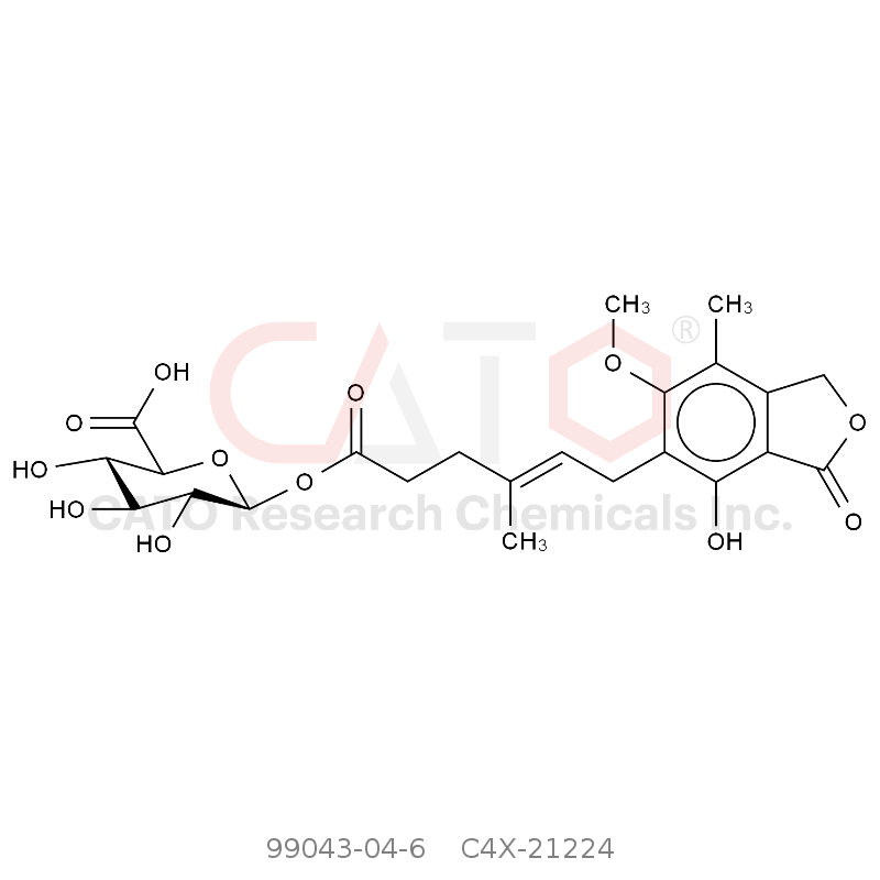 CAS No.:99043-04-6,Mycophenolic Acid Acyl-β-D-Glucuronide