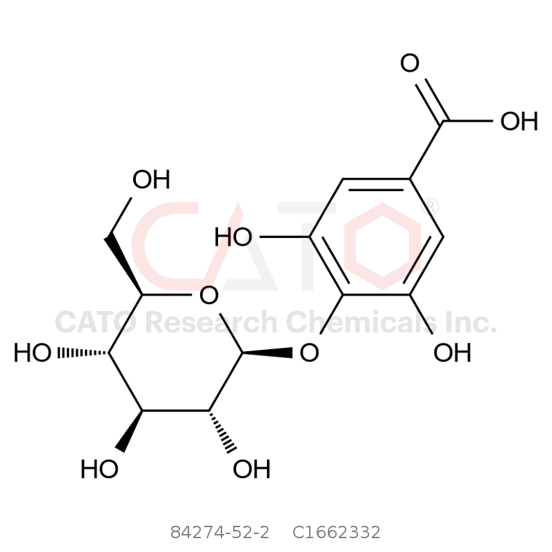 CAS No.:84274-52-2,4-没食子酸-葡萄糖苷