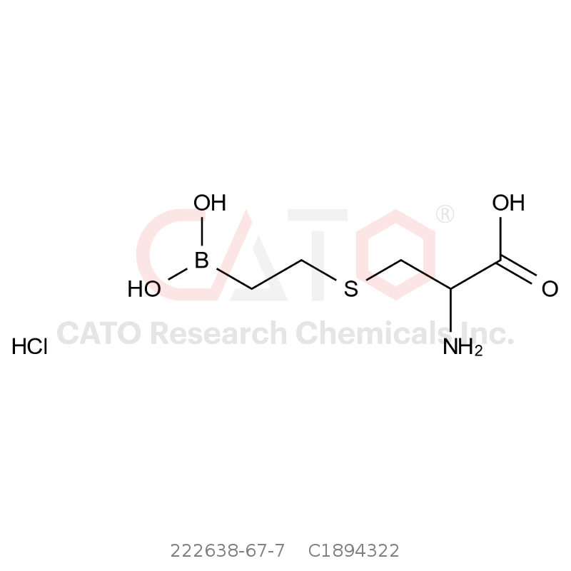 CAS No.:222638-67-7,S-(2-二羟硼基乙基)-L-半胱氨酸盐酸盐