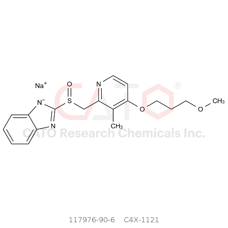 CAS No.:117976-90-6,Rabeprazole sodium