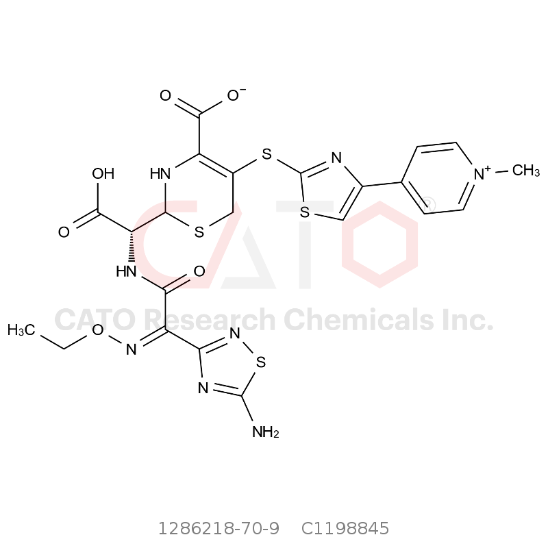 CAS No.:1286218-70-9,Ceftaroline Fosamil Impurity C45