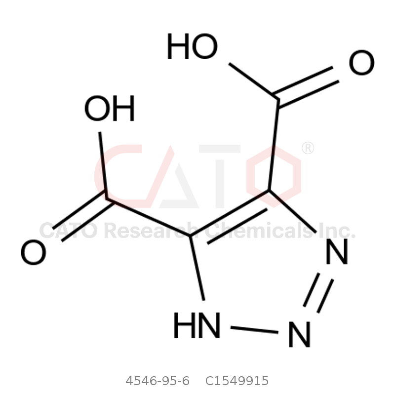 CAS No.:4546-95-6,1H-1,2,3-三唑-4,5-二羧酸