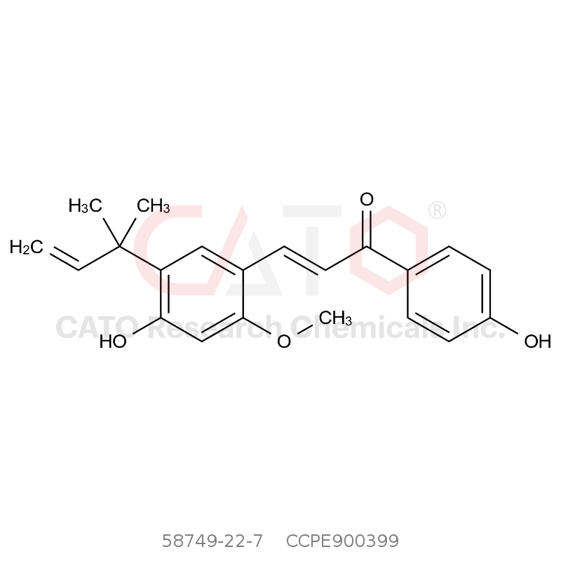 CAS No.:58749-22-7,甘草查尔酮A
