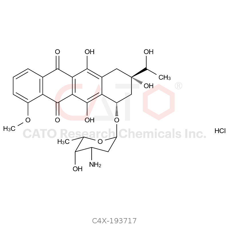 Daunorubicin EP Impurity B HCl (Mixture of Diastereomers)