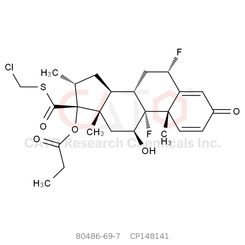 CAS No.:80486-69-7,Fluticasone Propionate Chloro Analog