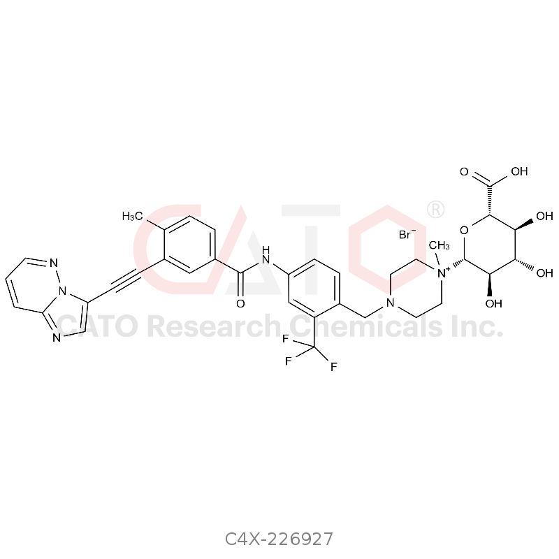 Ponatinib N-beta-D-Glucuronide
