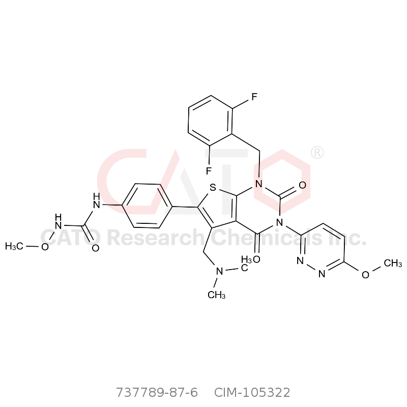 CAS No.:737789-87-6,Relugolix