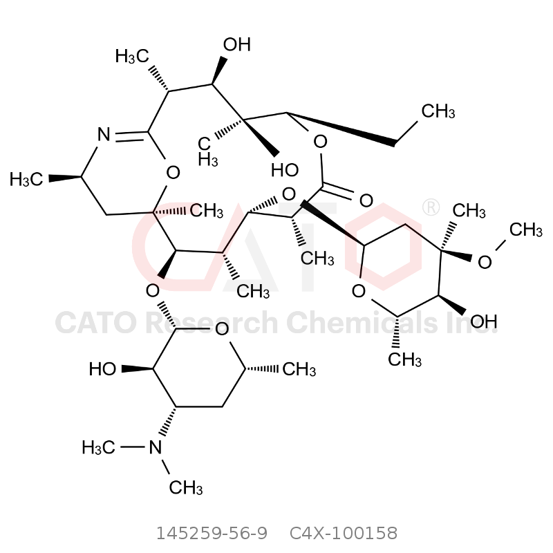 CAS No.:145259-56-9,Erythromycin impurity 58