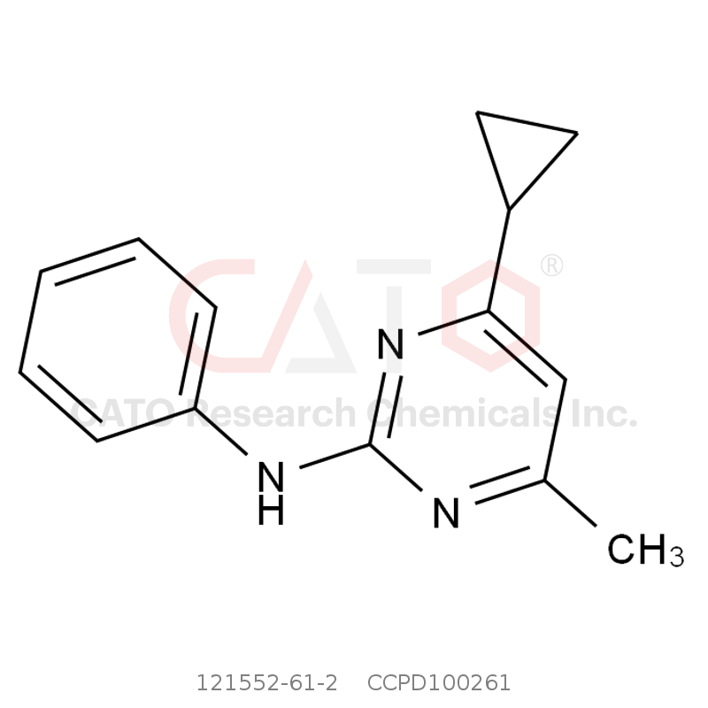 CAS No.:121552-61-2,嘧菌环胺