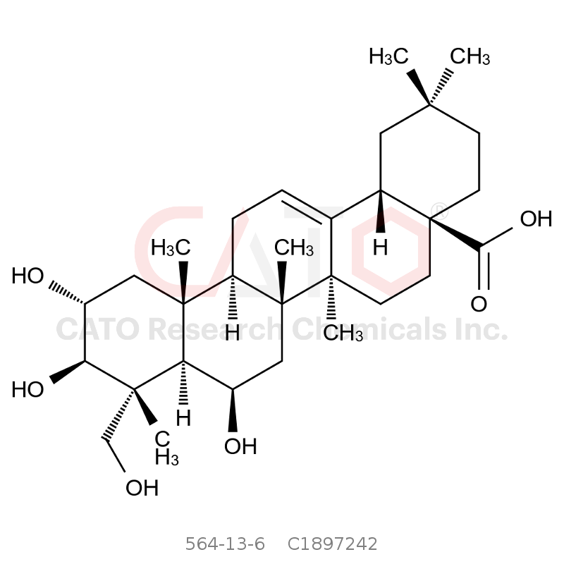CAS No.:564-13-6,积雪草苷B苷元