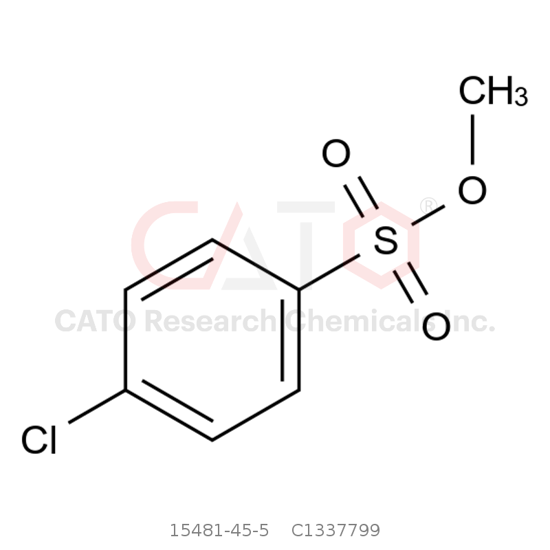 CAS No.:15481-45-5,4-Chlorobenzene-sulfonmethyl-ester