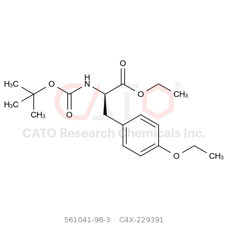 CAS No.:561041-98-3,Boc-D-Tyr (Et) -OEt