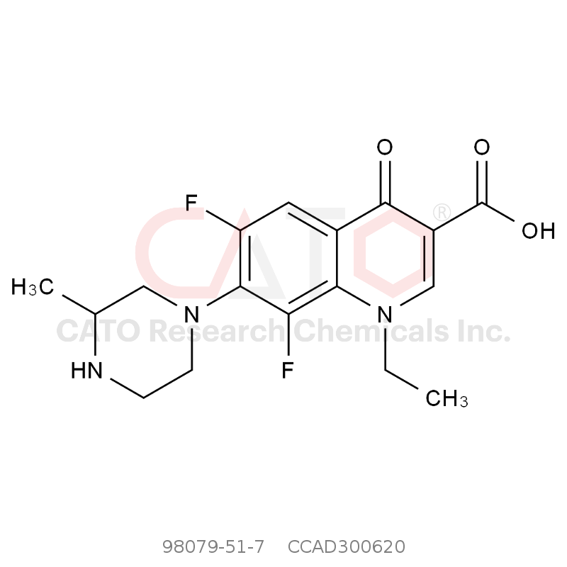 CAS No.:98079-51-7,洛美沙星