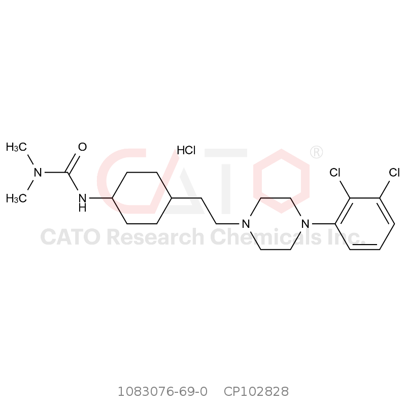 CAS No.:1083076-69-0,Cariprazine HCl