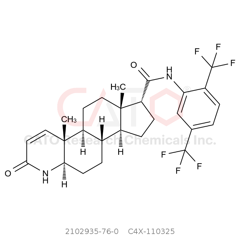 CAS No.:2102935-76-0,Dutasteride EP Impurity E (Dutasteride 17-alpha-epimer)